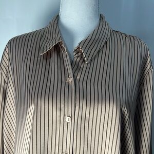 BY & BY Brown Casual Button Down Shirt with Relaxed Fit